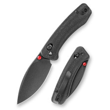 Нож Trivisa Koala-B, N690, Микарта, Черный (JM02-BM-N)