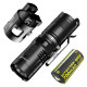 Фонарь Nitecore MT10C + крепление на шлем LMA1 + аккумулятор NL18350A (комплект)