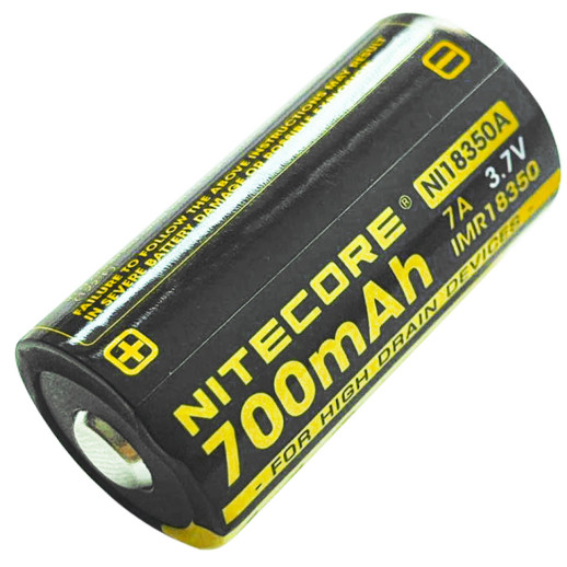 Фонарь Nitecore MT10C + крепление на шлем LMA1 + аккумулятор NL18350A (комплект)
