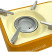 Портативная газовая плитка Base Camp Camping Stove Mokkiata, Orange (BCP 51520)