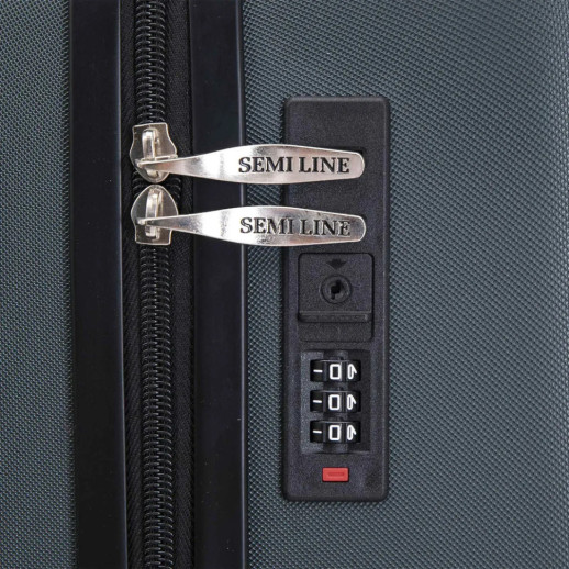 Чемодан Semi Line 28" (L) Navy-Green (T5859-3)