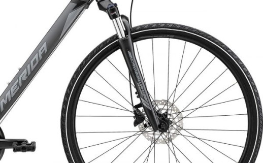 Велосипед Merida 2021 crossway 40 xl(58) silk anthracite(grey/black)