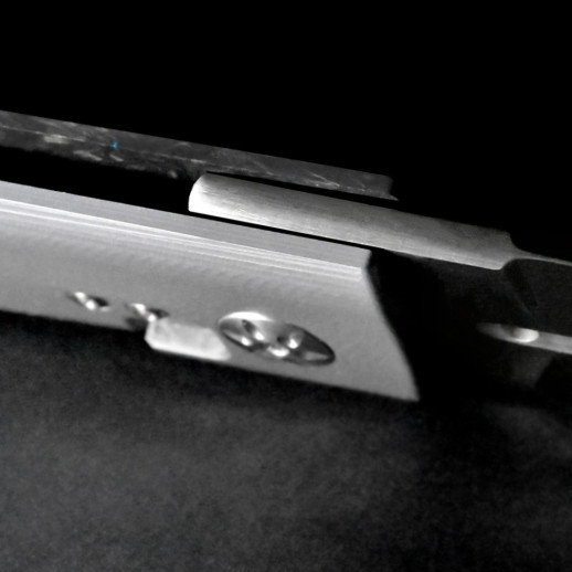 Нож Maserin Daga, Elmax, fat carbon, черный