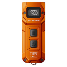 Фонарь наключный Nitecore TUP2 MCT (4xUHE LED, 1200 люмен, 5 режимов, USB-C), оранжевый