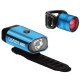 Комплект фар Lezyne MINI DRIVE 400 / FEMTO DRIVE PAIR 400/7 люменов Y13 голубой