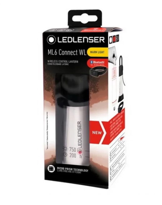 Кемпинговый фонарь Ledlenser ML6 Connect с Bluetooth