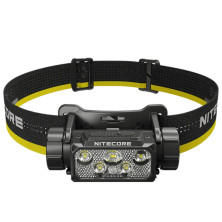 Фонарь налобный Nitecore HC70 UHE (6xNiteLab UHE LED, 1600 люмен, 10 режимов, 1x21700, USB-C)