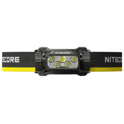 Фонарь налобный Nitecore HC70 UHE (6xNiteLab UHE LED, 1600 люмен, 10 режимов, 1x21700, USB-C)