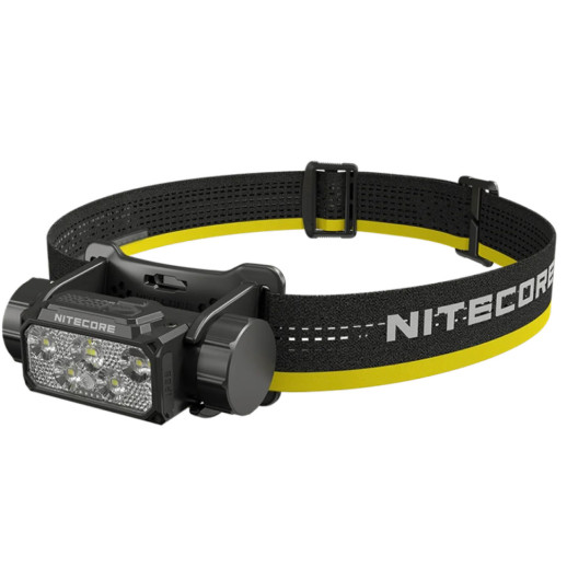 Фонарь налобный Nitecore HC70 UHE (6xNiteLab UHE LED, 1600 люмен, 10 режимов, 1x21700, USB-C)