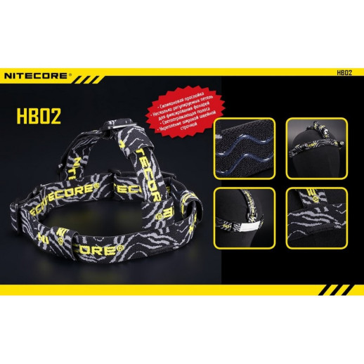 Крепление наголовное для фонарей Nitecore Headband HB02