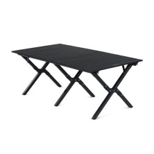 Cтол раскладной большой Naturehike CNK2300JU010, алюминий, черный
