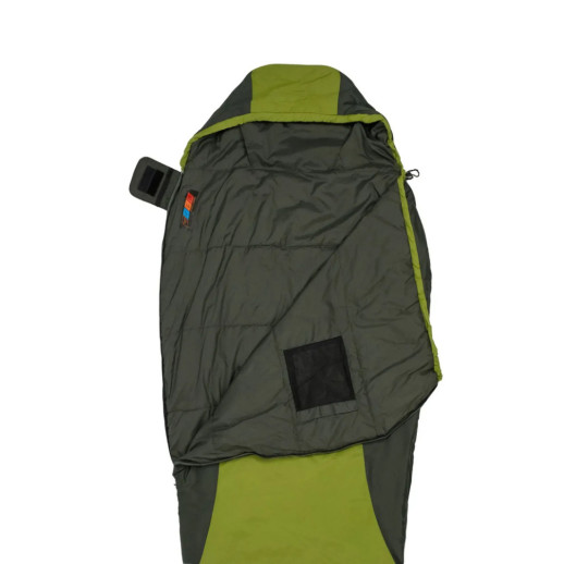 Спальный мешок Tramp Windy Light кокон правый olive 220/80-55 UTRS-055