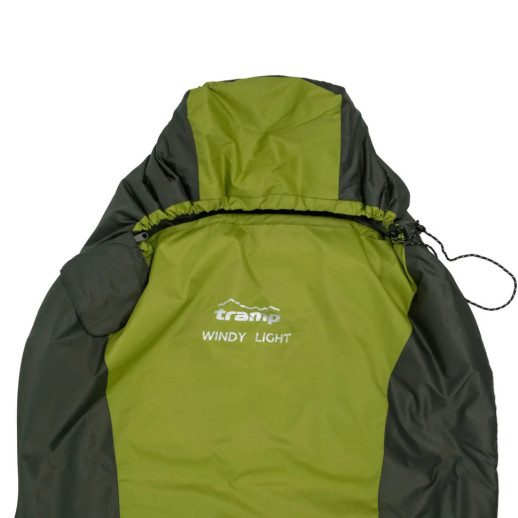 Спальный мешок Tramp Windy Light кокон правый olive 220/80-55 UTRS-055