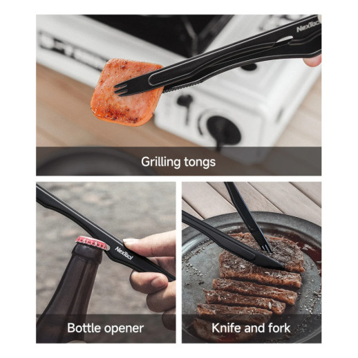 Набор кухонной посуды кемпинговой NexTool Outdoor Cooking set, 6 предметов