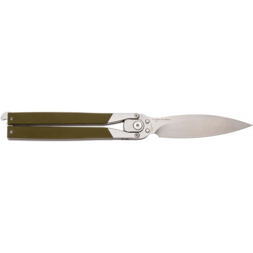 Нож Artisan Kinetic Balisong, D2, G10 green