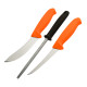 Набор Morakniv Hunting Set Orange 2 Knives+Sharpener (12098)