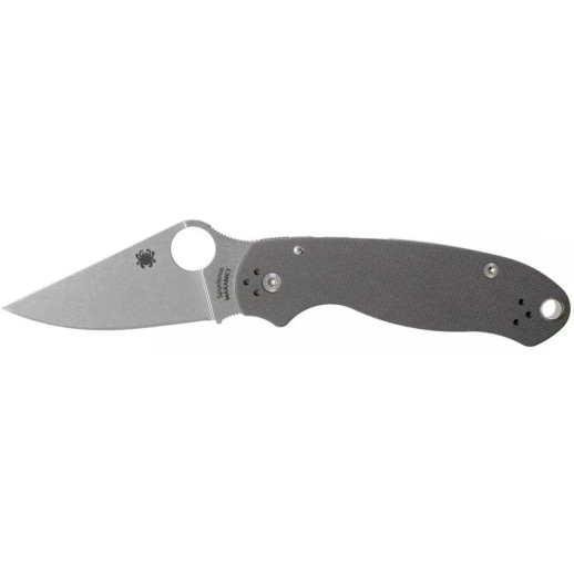 Нож Spyderco Para 3, Maxamet, G-10 dark gray