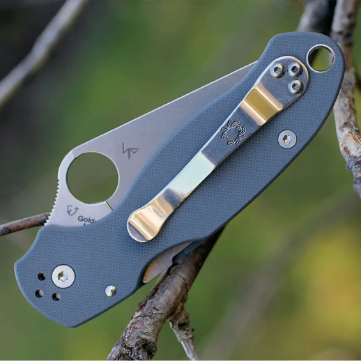 Нож Spyderco Para 3, Maxamet, G-10 dark gray