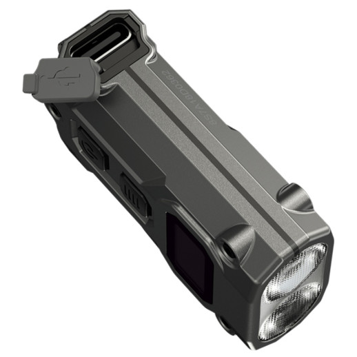 Фонарь наключный Nitecore TINI 3 (2xNiteLab UHE LED, 600 люмен, 5 режимов, USB-C), черный