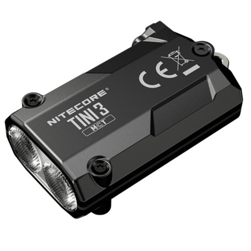 Фонарь наключный Nitecore TINI 3 (2xNiteLab UHE LED, 600 люмен, 5 режимов, USB-C), черный