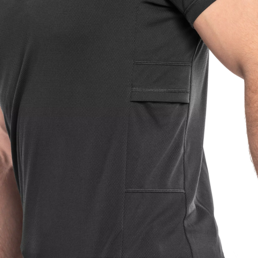 Термоактивная футболка Helikon-Tex Functional T-shirt - Quickly Dry - Black, размер XXXL