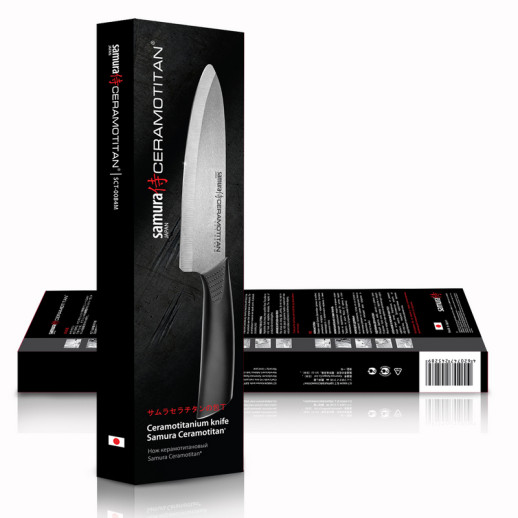 Нож кухонный Samura Ceramotitan Шеф, 175 мм, SCT-0084M