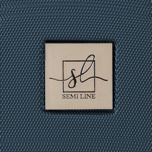 Чемодан Semi Line 24" (M) Blue/Brown (T5672-3)
