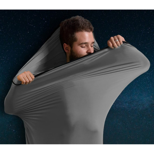 Подкладка для спального мешка Naturehike NH17N002-D, полиэстер, графит