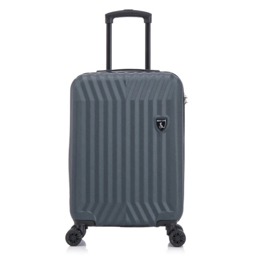 Чемодан Semi Line 20" (S) Navy-Green (T5859-1)