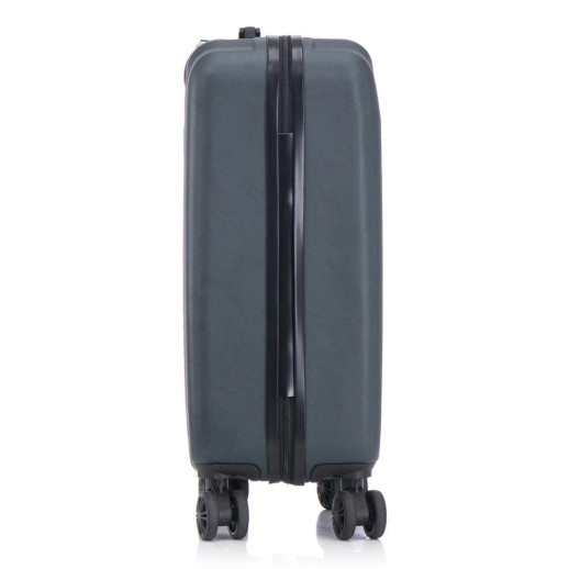 Чемодан Semi Line 20" (S) Navy-Green (T5859-1)