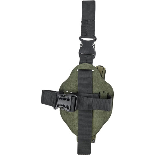 Кобура Ammo Key ILLEGIBLE-1 S Olive на бедро для АПС (KO.IL1.APS.S.06.0)