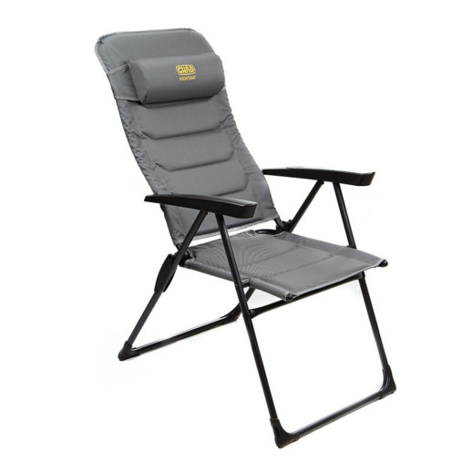 Кресло раскладное Сила Комфорт 47х40х44/114см алюминиевый каркас