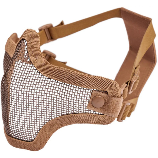 Маска для страйкбола металлическая ASG Tan