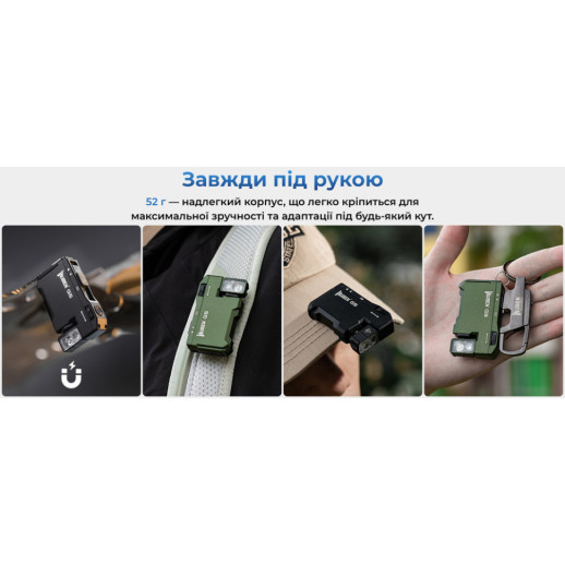 Фонарь Wuben G5, черный