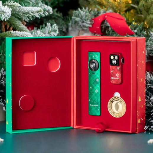 Набор фонарей Olight Christmas Gift Box (Oclip Pro & Arkfeld Pro Class)