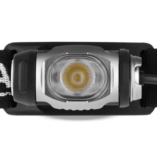 Фонарь налобный Brevia 470Lm, 3xAA, IP64, задний свет