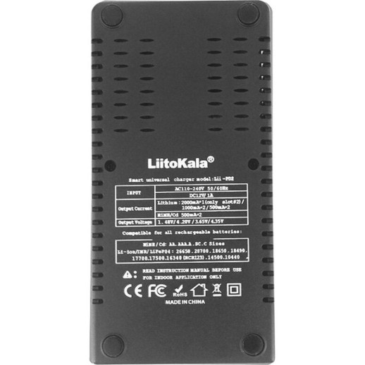 Зарядное устройство Liitokala Lii-PD2+car EU charger