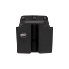 Кобура-подсумок Fobus для двух магазинов Glock 17/19 с креплением на ремень поворотный (6900 BH RT)