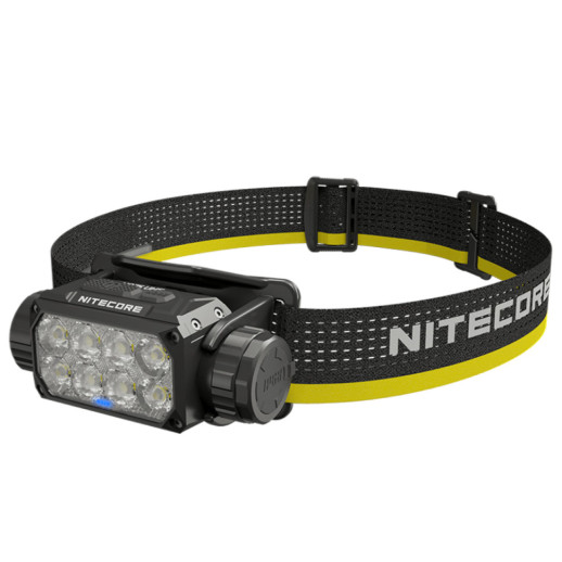 Фонарь налобный Nitecore HC75 UHE (8xNiteLab UHE LED, 3000 люмен, 10 режимов, 1x21700, USB-C)
