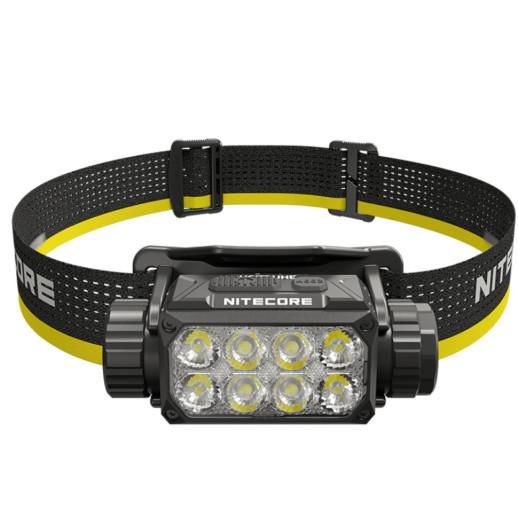Фонарь налобный Nitecore HC75 UHE (8xNiteLab UHE LED, 3000 люмен, 10 режимов, 1x21700, USB-C)