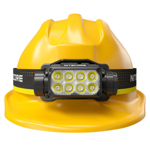 Фонарь налобный Nitecore HC75 UHE (8xNiteLab UHE LED, 3000 люмен, 10 режимов, 1x21700, USB-C)