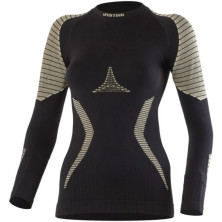 Термофутболка женская Lasting WERELA 9070 - XXL/XXXL - черный/серый