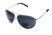 Очки бифокальные (защитные) Global Vision Aviator Bifocal (+2.0) (gray), черные бифокальные линзы в металлической оправе
