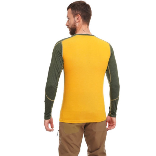 Термофутболка мужская Turbat Retezat Top Mns golden yellow/kombu green - XXL - желтый/зеленый