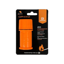 Спички BaseCamp STOPMPROOF MATCHES, 20 шт (BCP 50400)