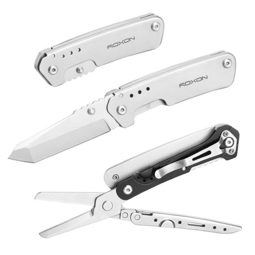 Нож-ножницы Roxon KS S501 (Царапины на лезвии)