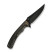 Нож складной туристический Weknife Dracarys, (9.1 см) Böhler M390 / титан 6AL4V бронзовый/черный