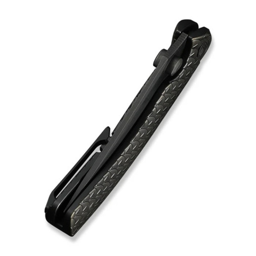 Нож складной туристический Weknife Dracarys, (9.1 см) Böhler M390 / титан 6AL4V бронзовый/черный