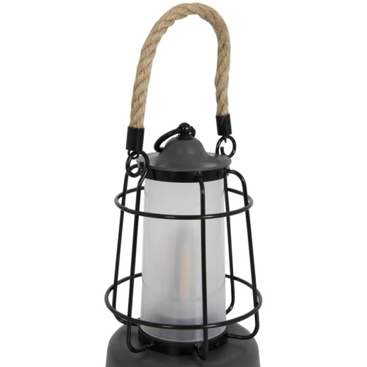 Фонарь кемпинговый Bo-Camp Harlington Rechargable Dimming 370 Lumen Bamboo-Grey (5818921)