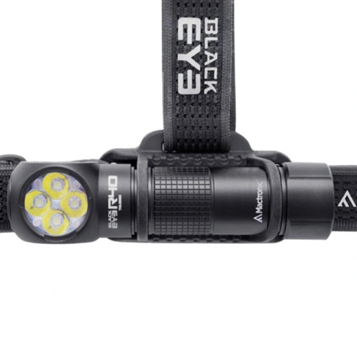 Фонарь налобный Mactronic Black Eye R40 (4000 Lm) Programmable Rechargeable Type-C (THL0060)